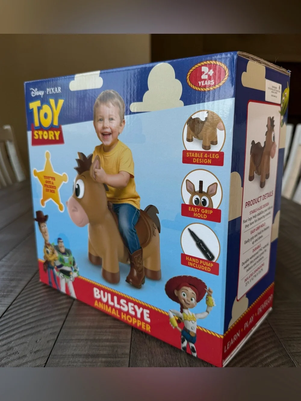 Disney Pixar Toy Story Bullseye Animal Hopper by Flybar (NIB)